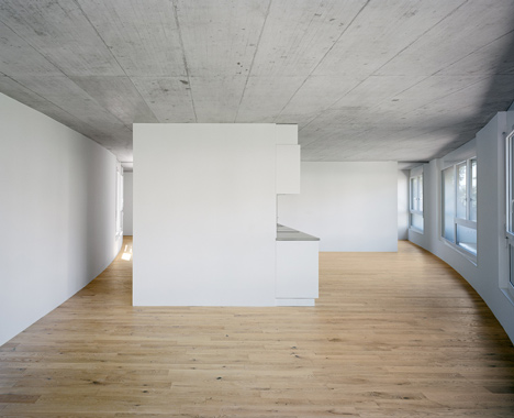 concrete interior apartment